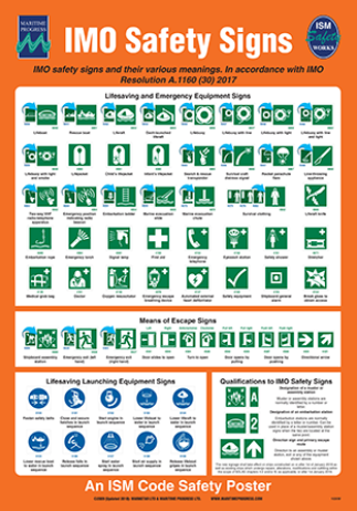 MARINE EVACUATION SAFETY SIGNS