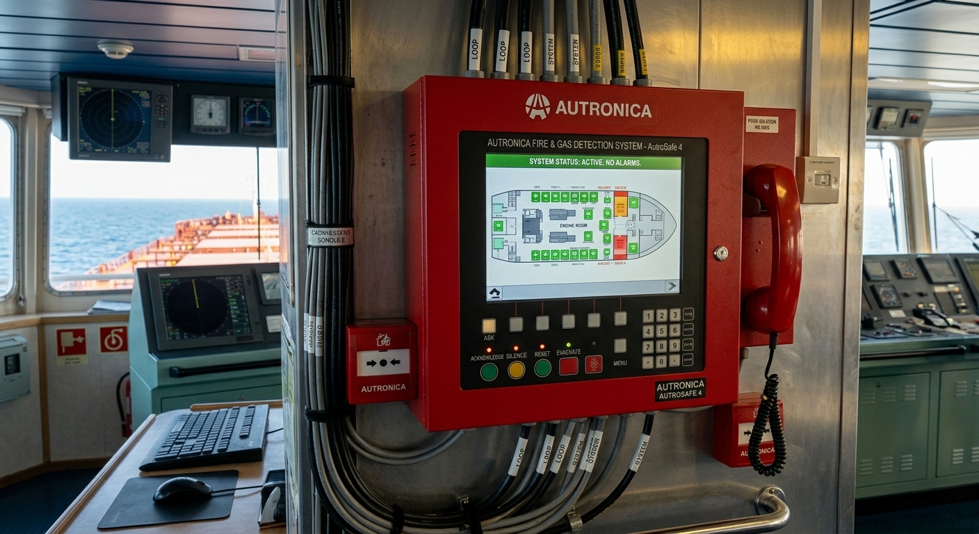 AUTRONICA FIRE AND GAS DETECTION SYSTEM
